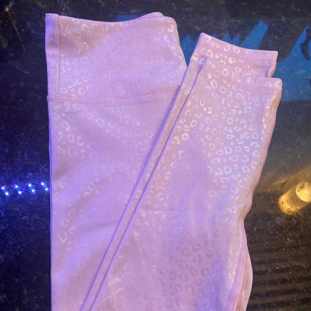 Zyia Pink Leopard Unicorn Light N Tights
